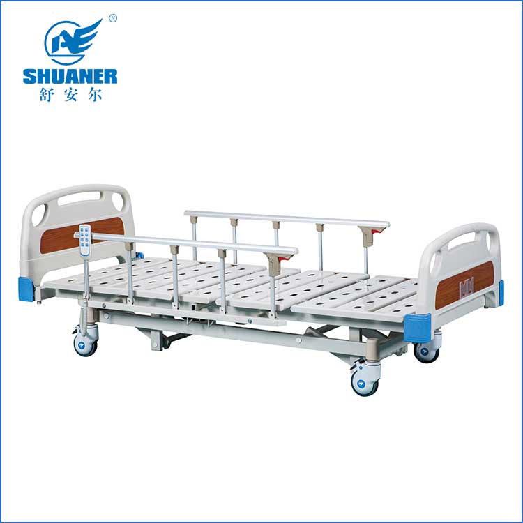 Electric Three-Function Hospital Medical Bed for ICU